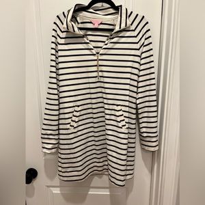 Lilly Pulitzer Striped Popover Dress (M)